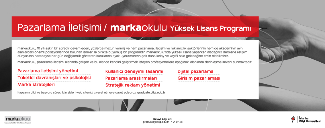 Pazarlama İletişimi / Marka Okulu Yüksek Lisans Programı