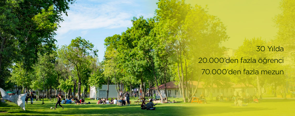 30. yılda  20.000’i aşkın öğrenci, 70.000’i aşkın mezun
