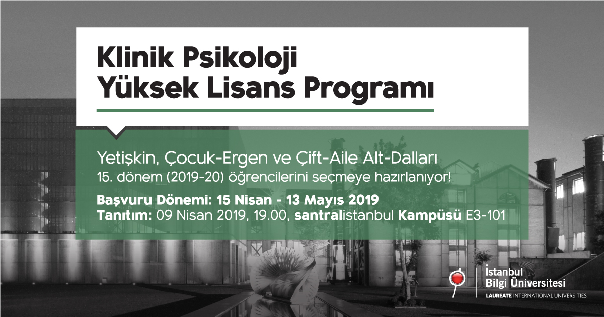 Klinik Psikoloji Yüksek Lisans Programı Tanıtım Toplantısı