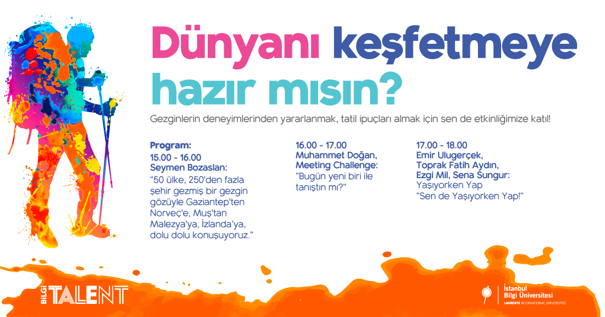 Dünyanı keşfetmeye hazır mısın?