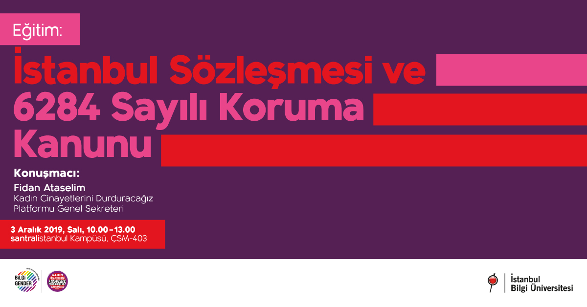 Eğitim: İstanbul Sözleşmesi ve 6284 Sayılı Koruma Kanunu