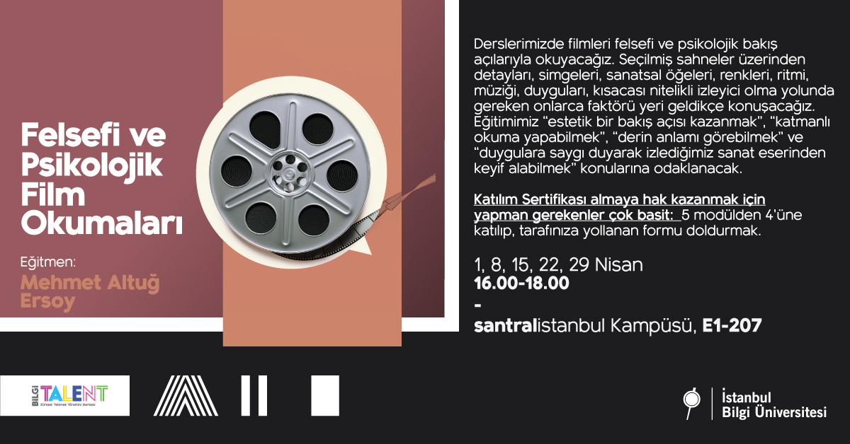 Felsefi ve Psikolojik Film Okumaları