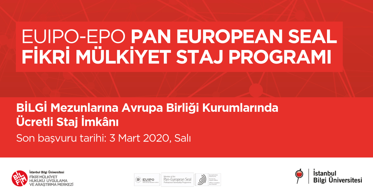 Pan European Seal Fikri Mülkiyet Staj Programı