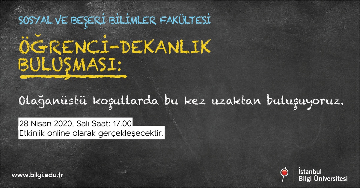 Sosyal ve Beşeri Bilimler Fakültesi: Öğrenci – Dekanlık Buluşması