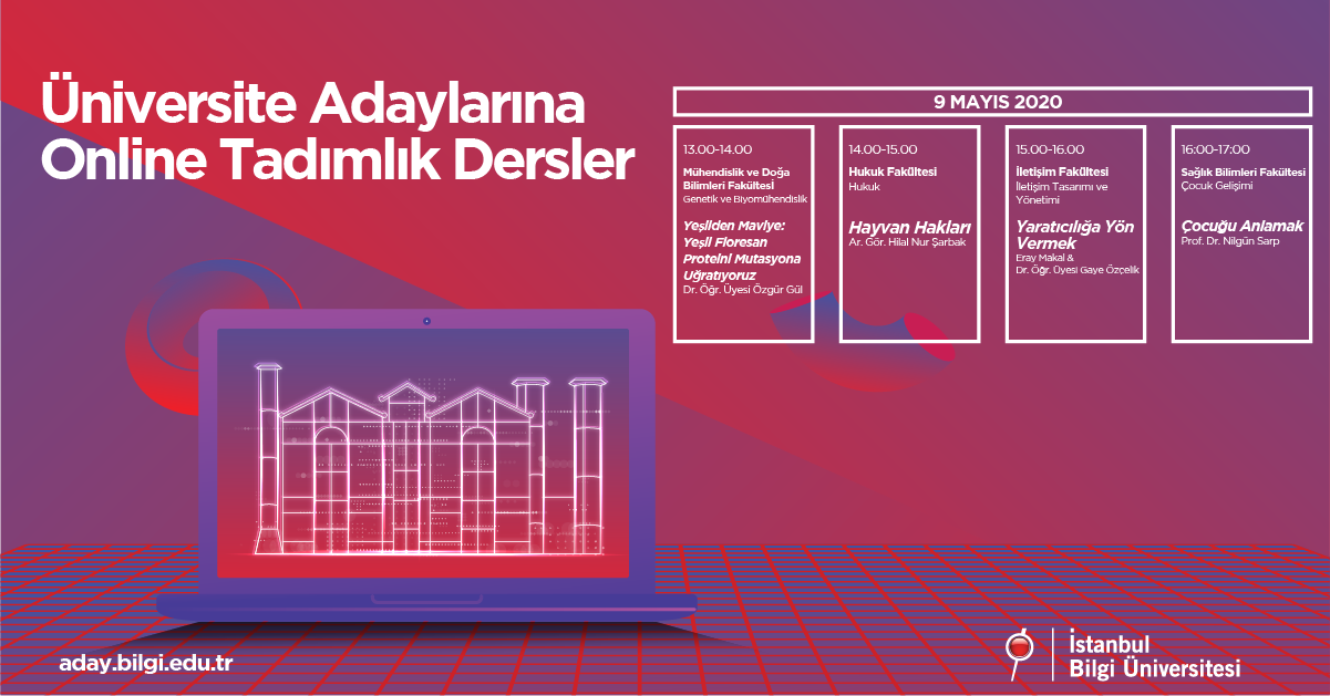 Üniversite Adaylarına Tadımlık Dersler Üniversite Adaylarına Tadımlık Dersler