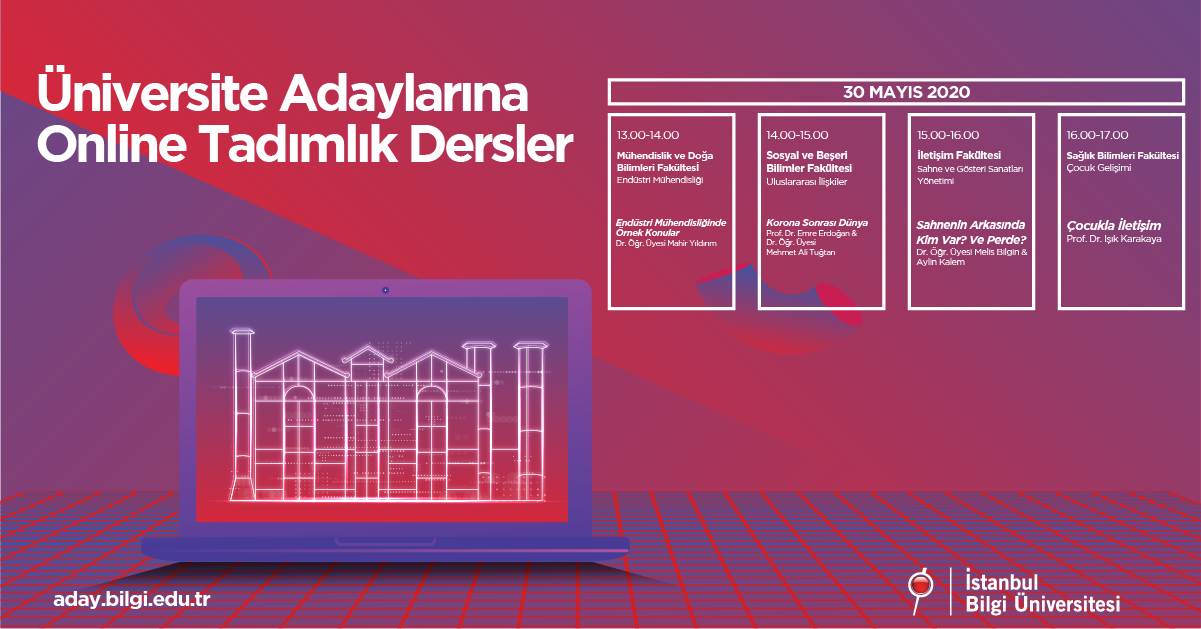 Üniversite Adaylarına Tadımlık Dersler