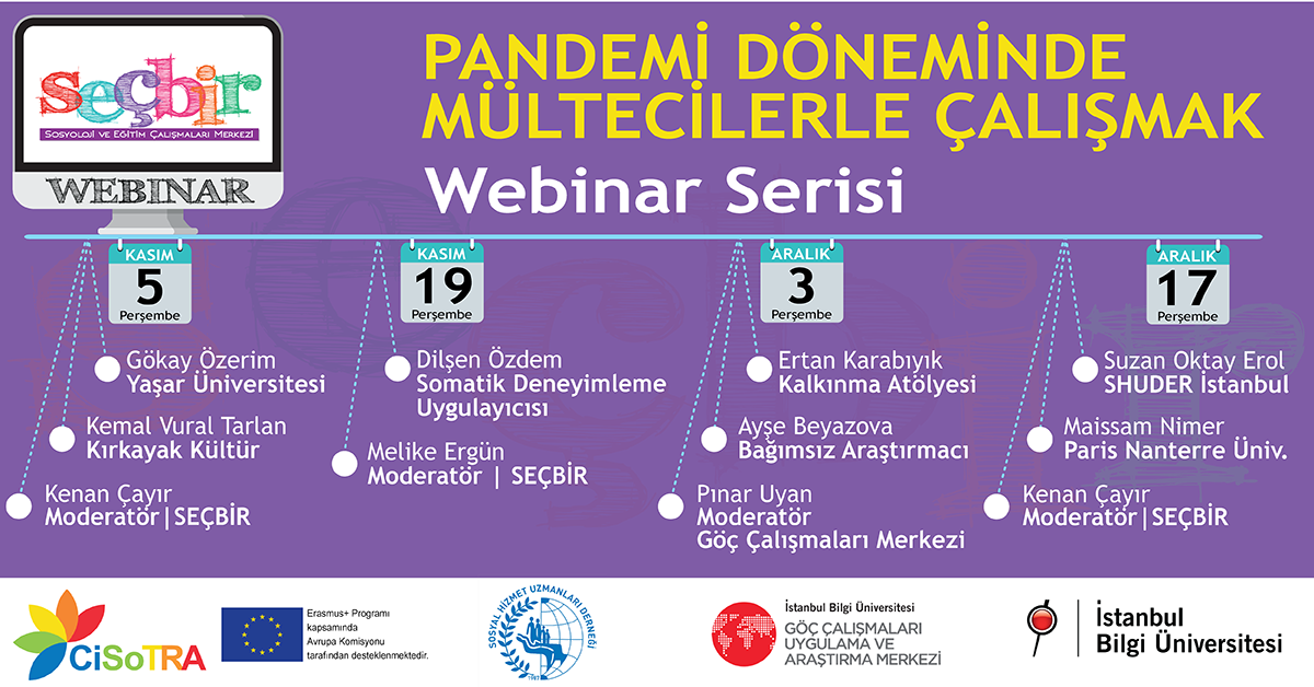 “Pandemi Döneminde Mültecilerle Çalışmak” Webinar Serisi