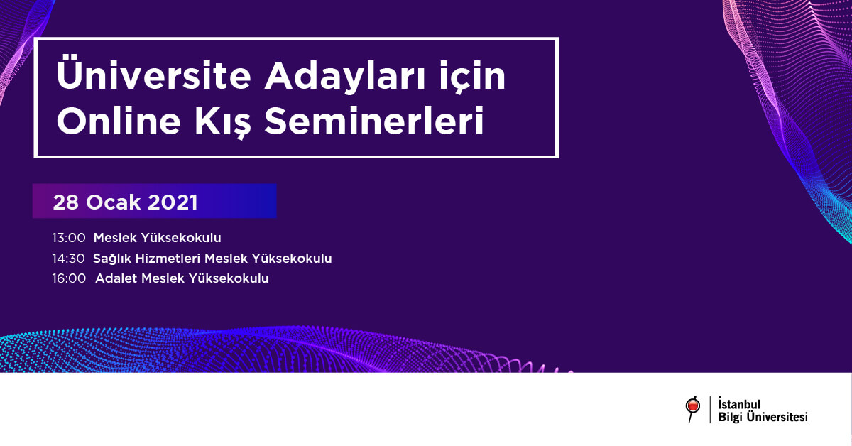 BİLGİ'den Üniversite Adayları için Online Kış Seminerleri