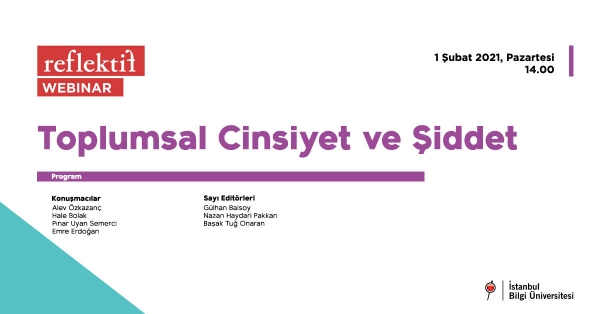 Reflektif Webinar II: Toplumsal Cinsiyet ve Şiddet