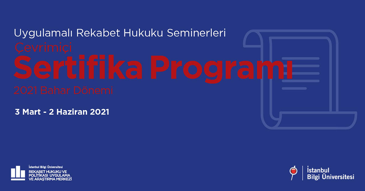 Uygulamalı Rekabet Hukuku Seminerleri 2021