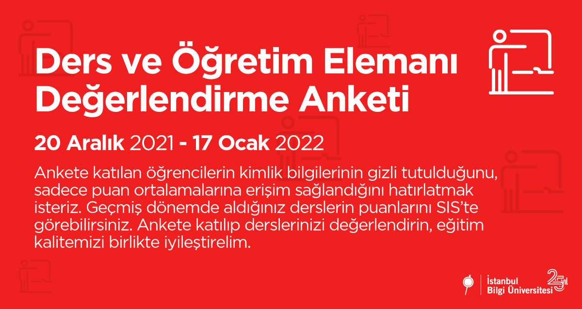 Ders ve Öğretim Elemanı Değerlendirme Anketi