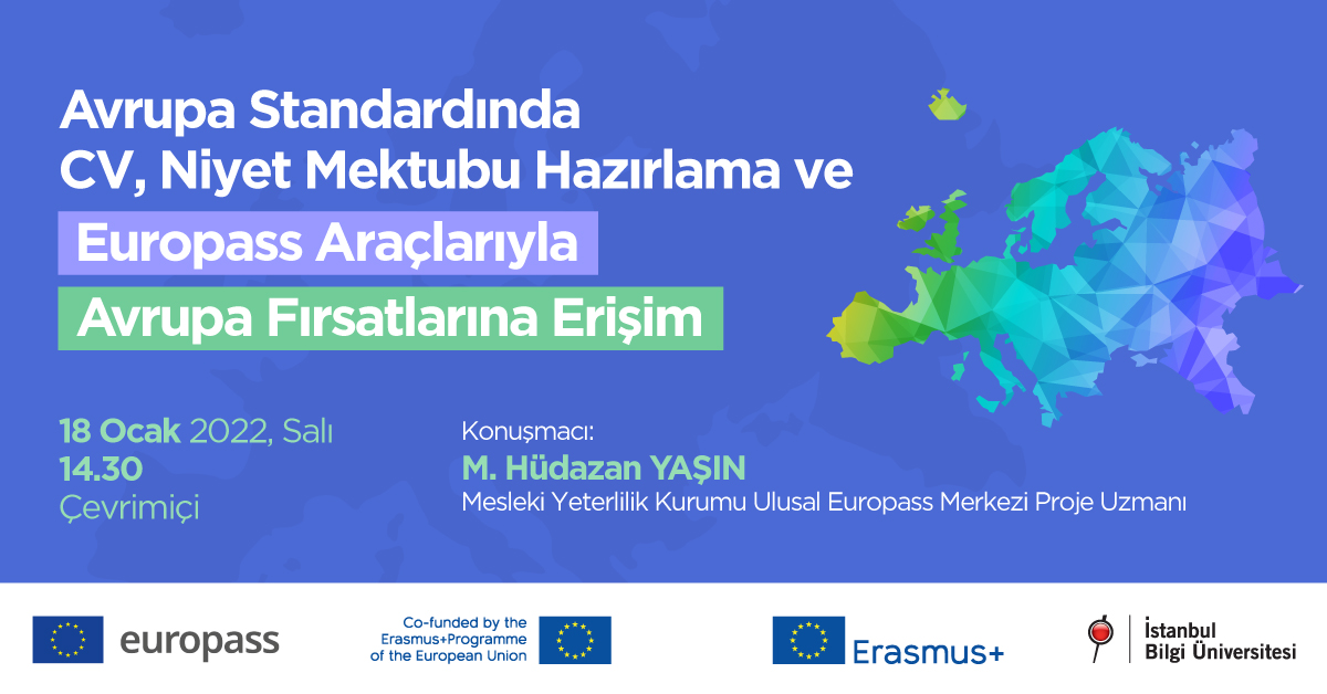 Avrupa Standardında CV, Niyet Mektubu Hazırlama ve Europass Araçlarıyla Avrupa Fırsatlarına Erişim