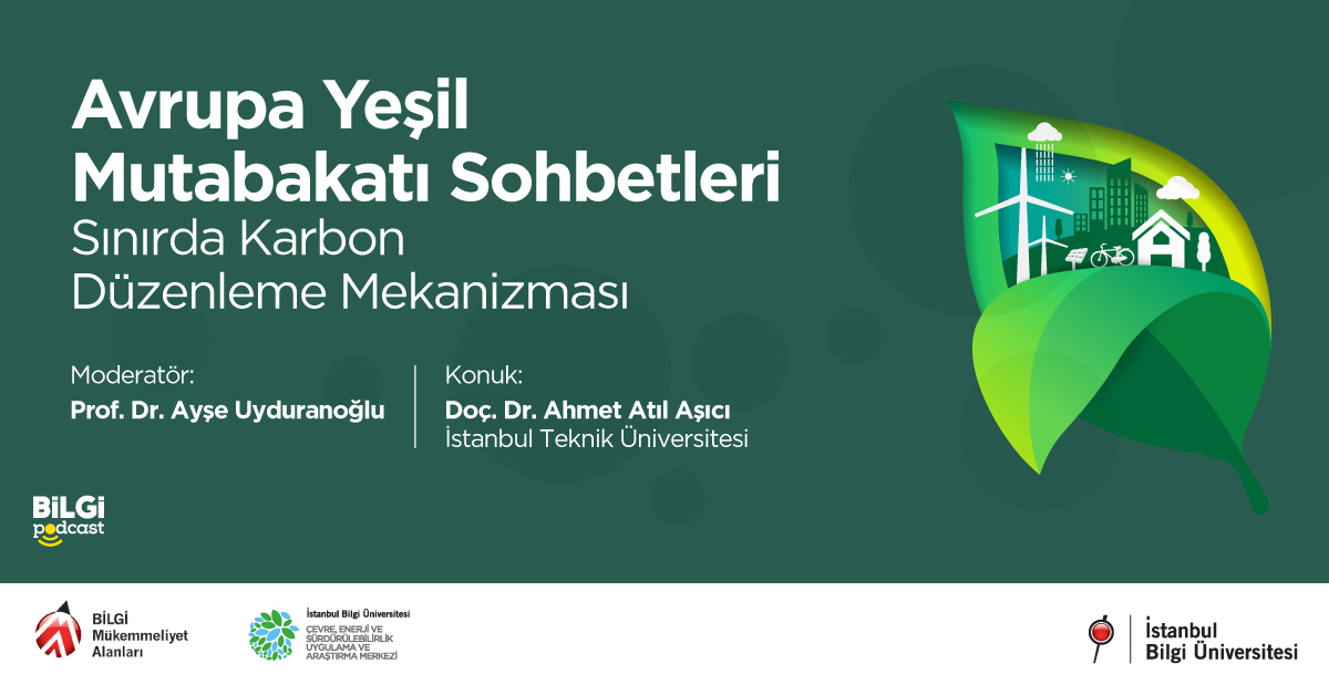 Avrupa Yeşil Mutabakatı Sohbetleri #2 : Sınırda Karbon Düzenleme Mekanizması | Ayşe Uyduranoğlu & Ahmet Atıl Aşıcı