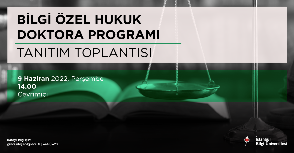 BİLGİ Özel Hukuk Doktora Programı