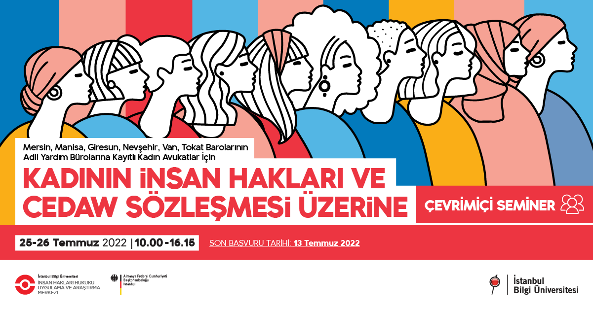 Kadının İnsan Hakları ve CEDAW Sözleşmesi Üzerine Çevrimiçi Seminer Kadının İnsan Hakları ve CEDAW Sözleşmesi Üzerine Çevrimiçi Seminer