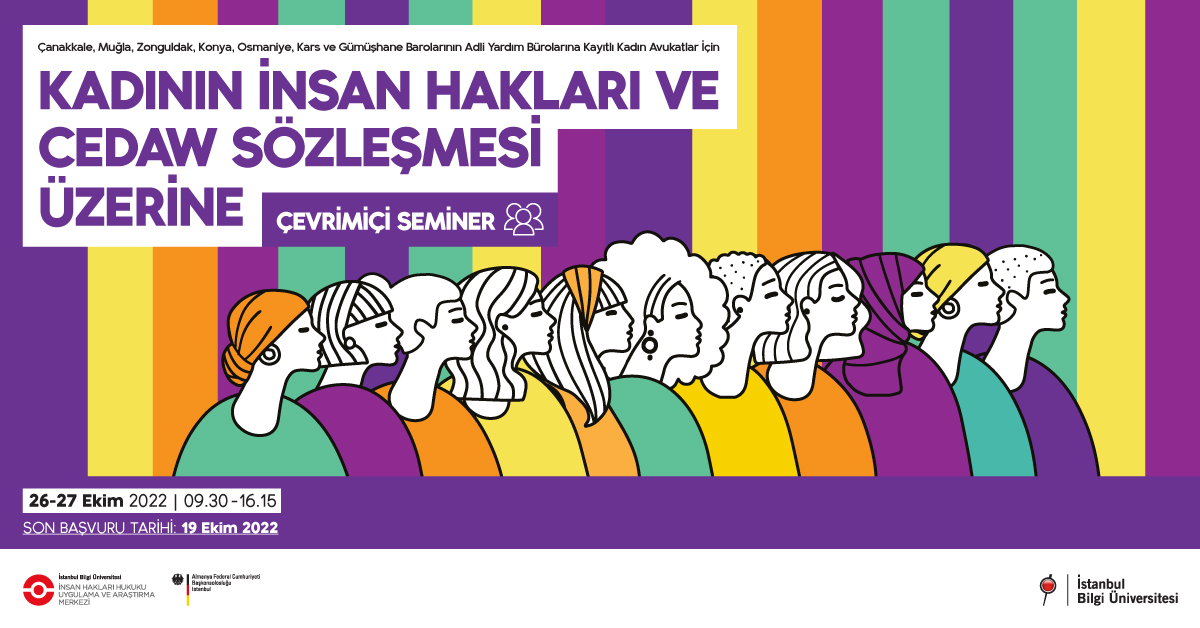 Kadının İnsan Hakları ve CEDAW Sözleşmesi Üzerine Çevrimiçi Seminer