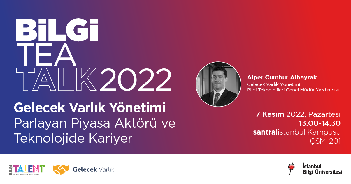 BİLGİ TEA TALK 2022: Gelecek Varlık Yönetimi