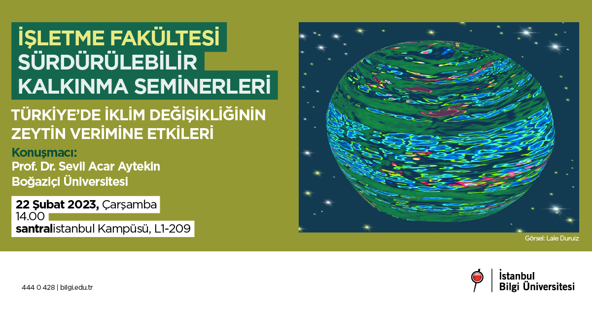 İşletme Fakültesi Sürdürülebilir Kalkınma Seminerleri