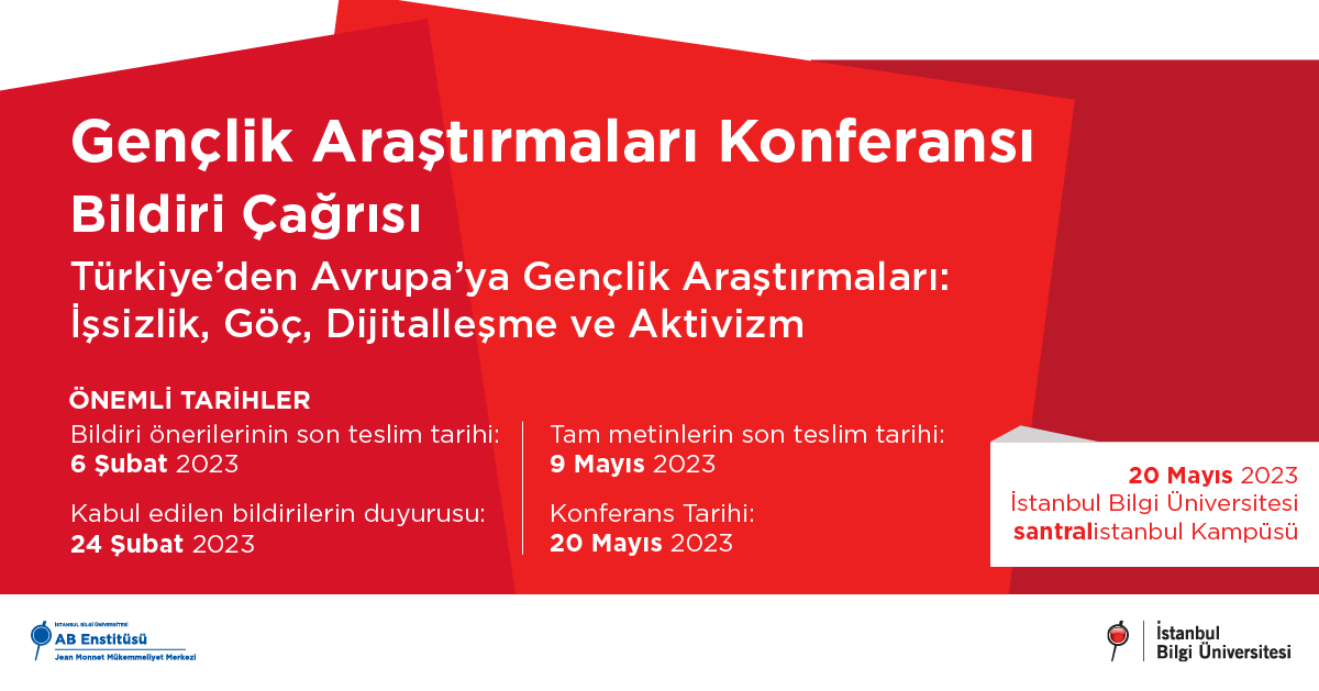 Gençlik Araştırmaları Konferansı - Bildiri Çağrısı