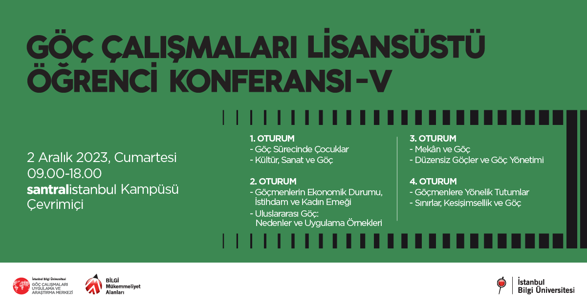 V. Göç Çalışmaları Lisansüstü Öğrenci Konferansı