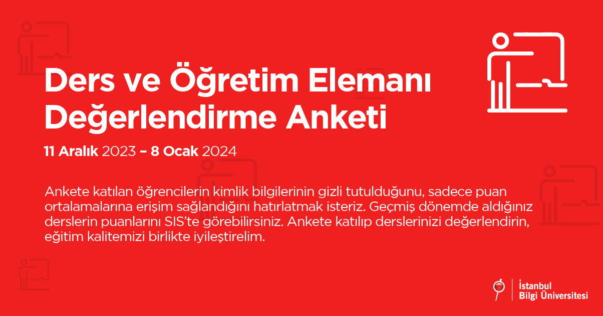 Ders ve Öğretim Elemanı Değerlendirme Anketi