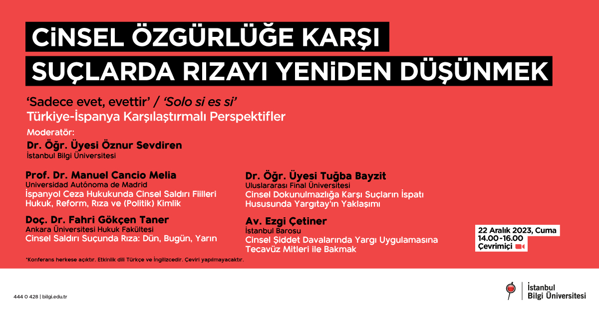 Cinsel Özgürlüğe Karşı Suçlarda Rızayı Yeniden Düşünmek