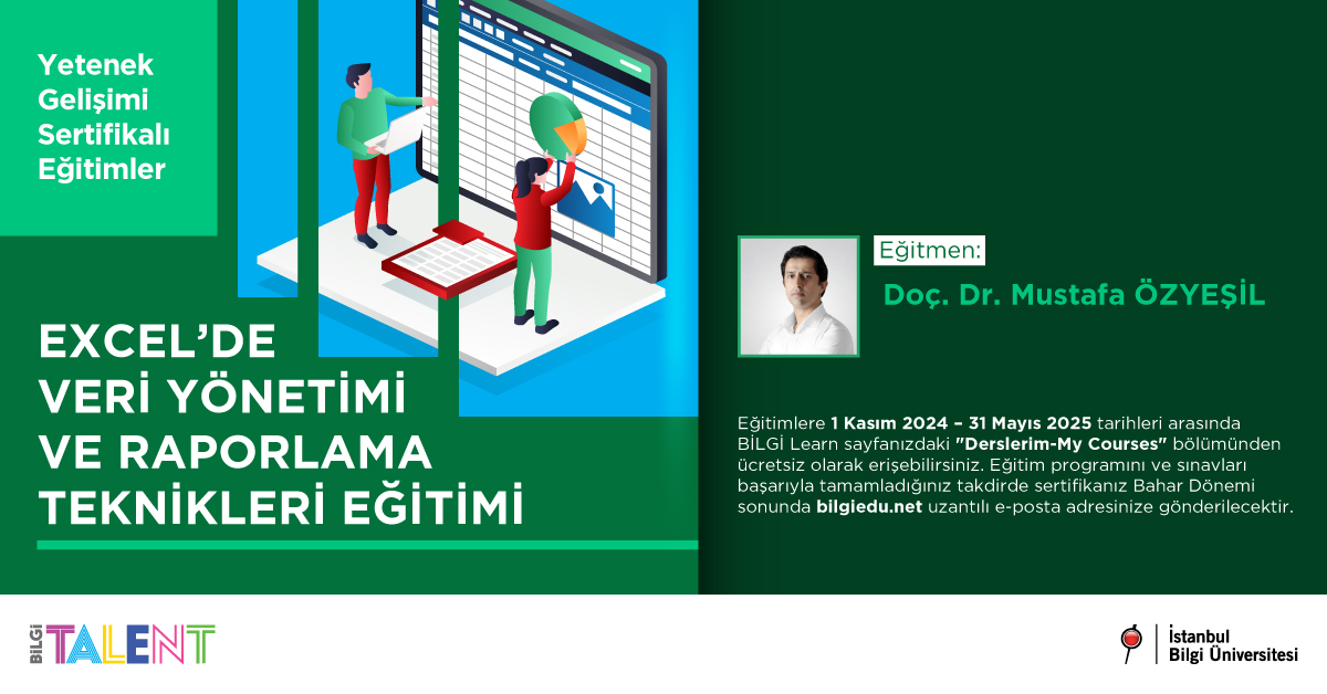 Excel’de Veri Yönetimi ve Raporlama Teknikleri Eğitimi