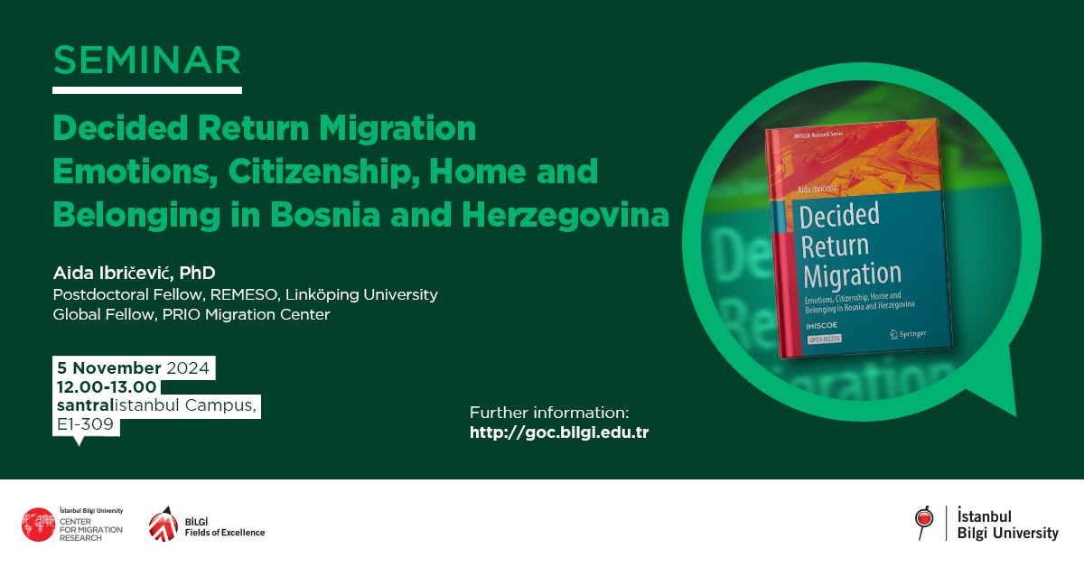 Decided Return Migration Emotions, Citizenship, Home and Belonging in Bosnia and Herzegovina