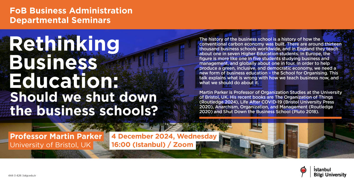 Rethinking Business Education: Should we Shut Down the Business Schools?