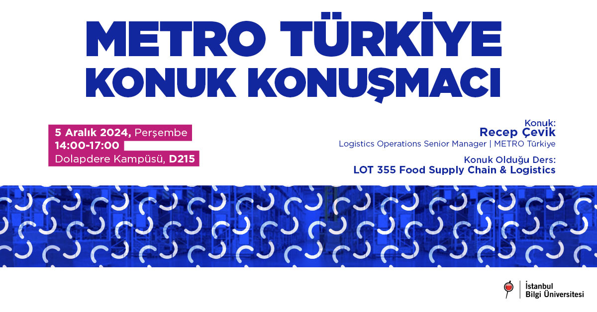 Metro Türkiye Konuk Konuşmacı