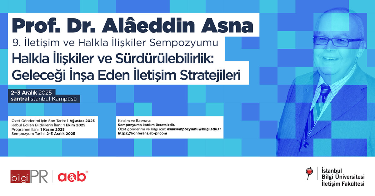 Prof. Dr. Alaeddin Asna 9. İletişim ve Halkla İlişkiler Sempozyumu