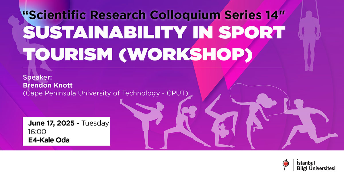 Scientific Research Colloquium Series 14 - Sustainability in Sport Tourism (Workshop)