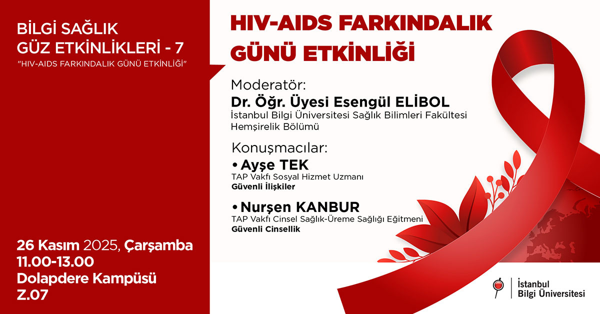 BİLGİ Health Fall Events – 7: HIV/AIDS Awareness Day Event