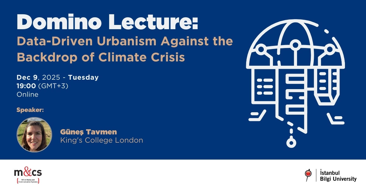 Domino Lecture: Data-Driven Urbanism Against the Backdrop of Climate Crisis