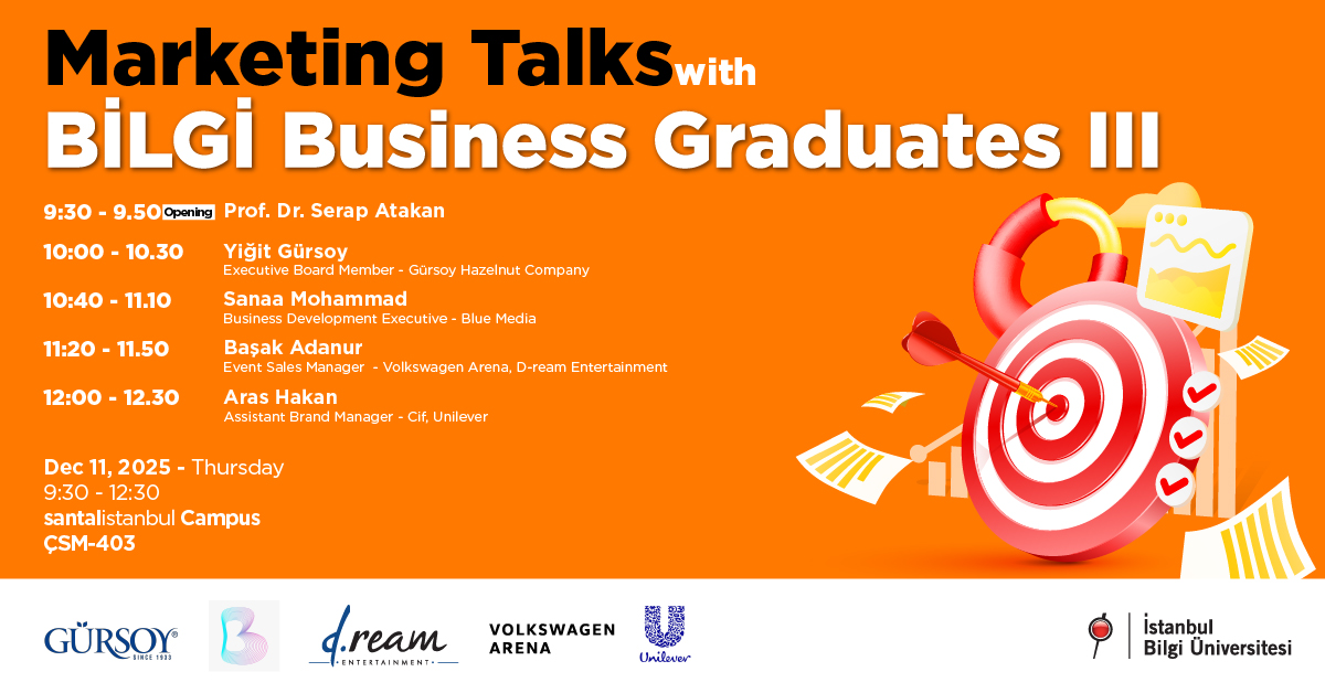 Marketing Talks with BİLGİ Business Graduates III
