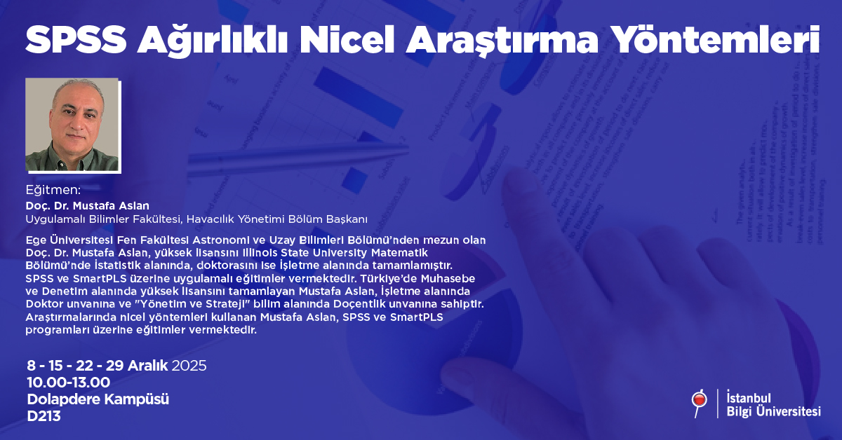 SPSS Destekli Nicel Araştırma Yöntemleri