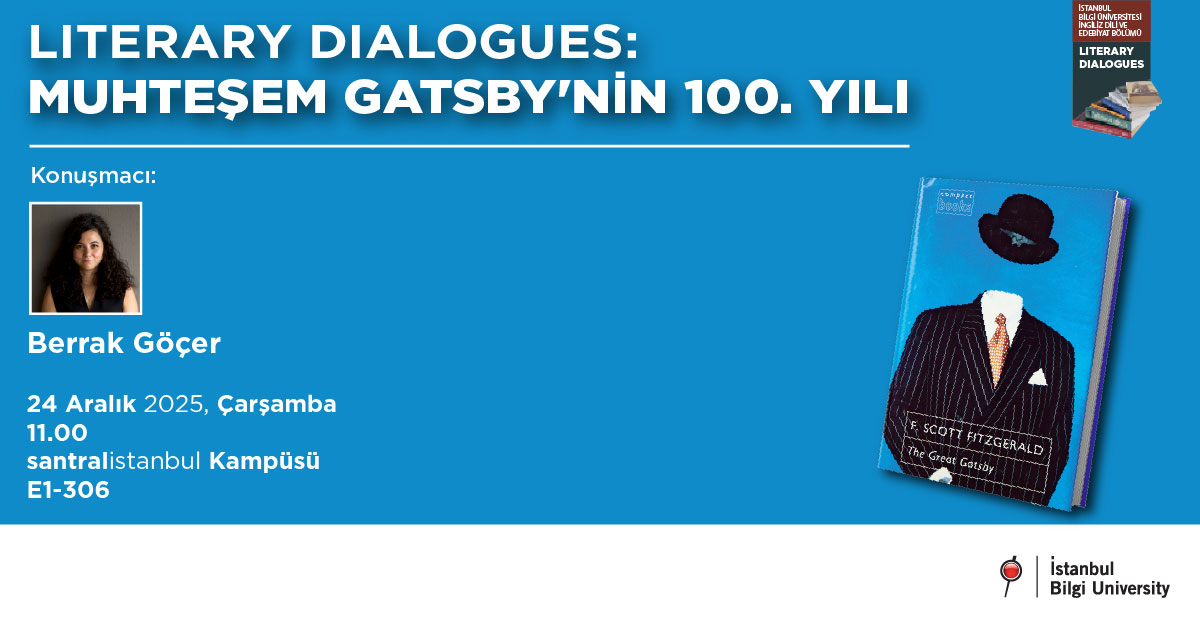 Literary Dialogues: Muhteşem Gatsby'nin 100. Yılı