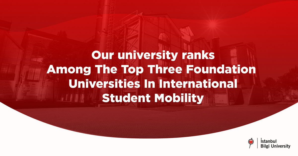 Our university ranks among the top three foundation universities in international student mobility