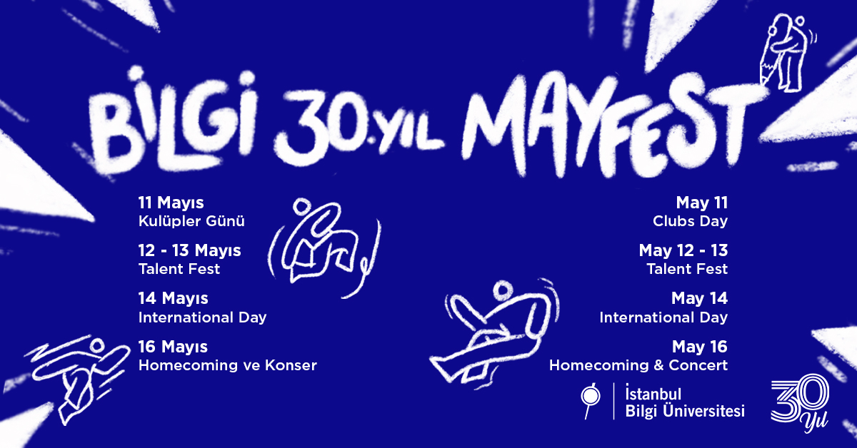 BİLGİ 30. Yıl MayFest Başlıyor
