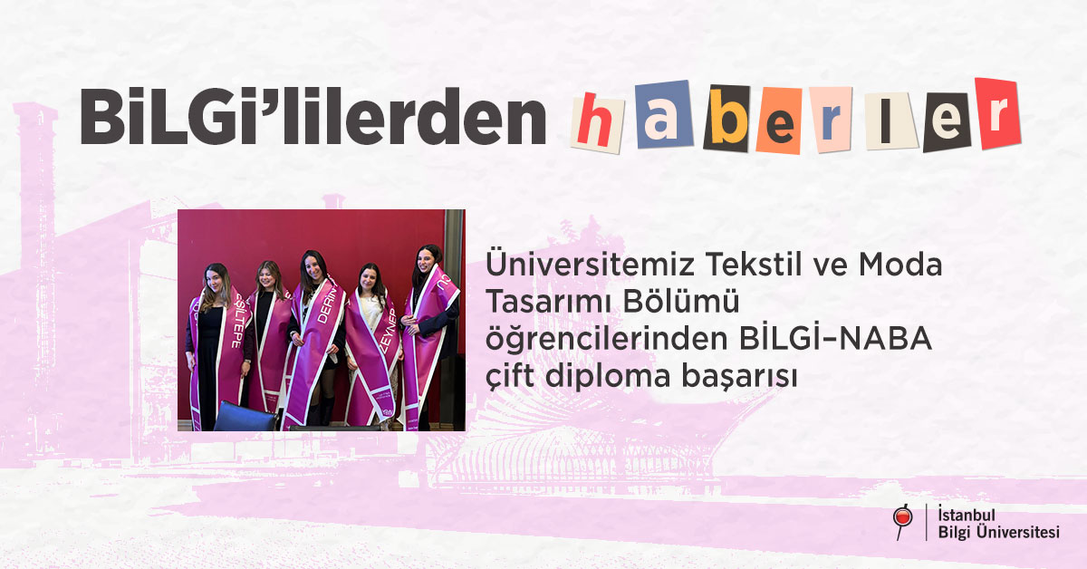 Tekstil ve Moda Tasarımı Bölümü öğrencilerimizin NABA başarısı