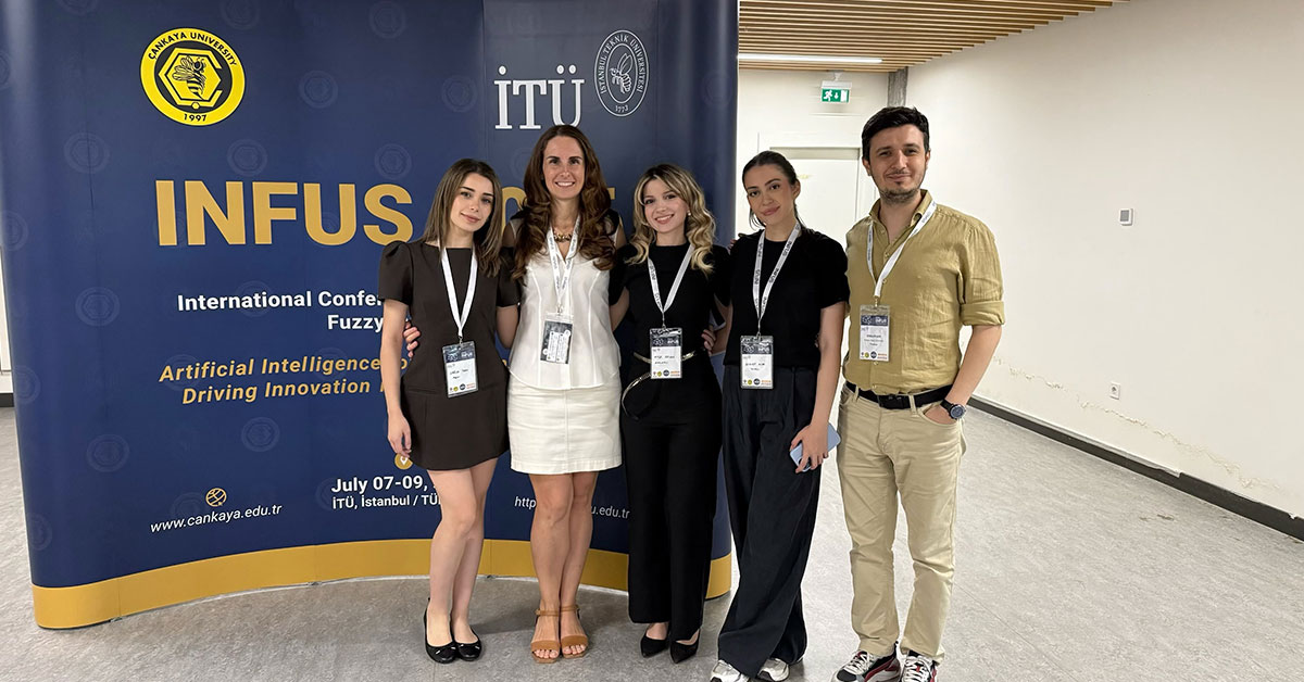 BİLGİ Endüstri Mühendisliği Bölümü öğrencileri ve mezunlarının INFUS 2026 akademik konferansına katılımı